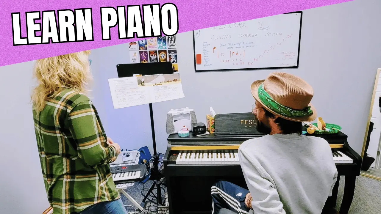Piano lessons at Adkins Music Lessons in Omaha, Nebraska